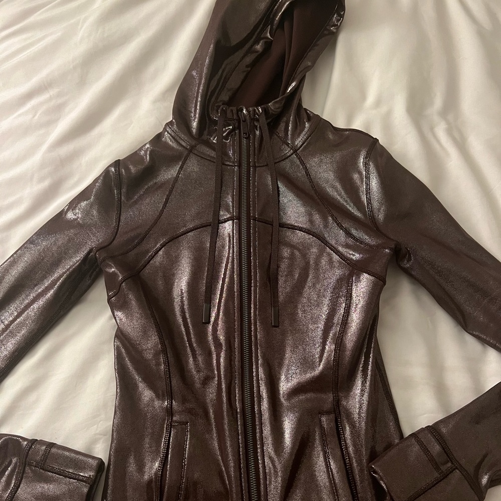 Lululemon hooded define shine jacket
